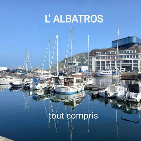 L' Albatros Vue Sur Le Port Apartment Fécamp Exterior photo